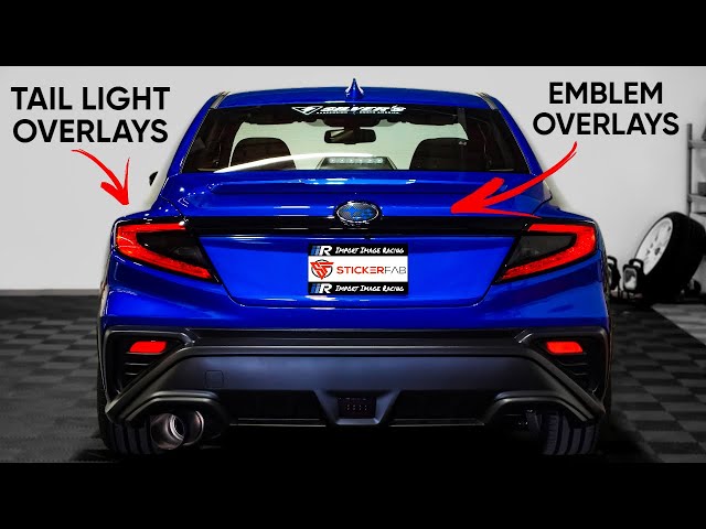 Wrx Tail Light Overlays