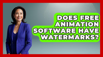 Does Free Animation Software Have Watermarks? - Graphic Design Nerd
