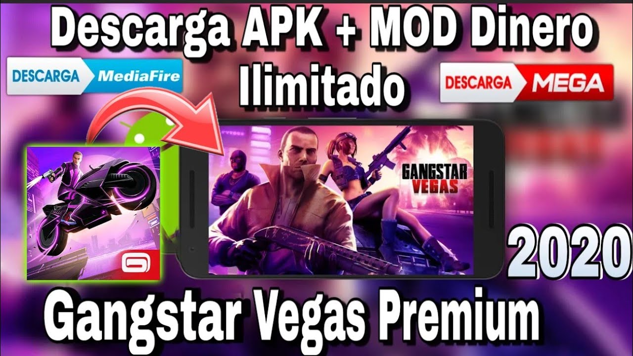  Nuevo Gangstar Vegas V5 1 1a Mega Mod Apk Todo Ilimitado Vip 10 