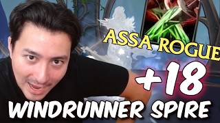 Windrunner Spire +18 • Assassination Rogue • Pikaboo Midnight Season 1 M+