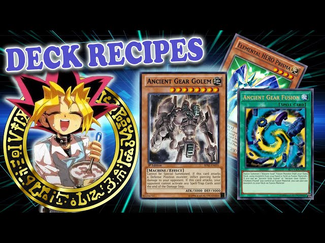 Ancient Gear Deck - DECK LIST | Yu-Gi-Oh! - YouTube