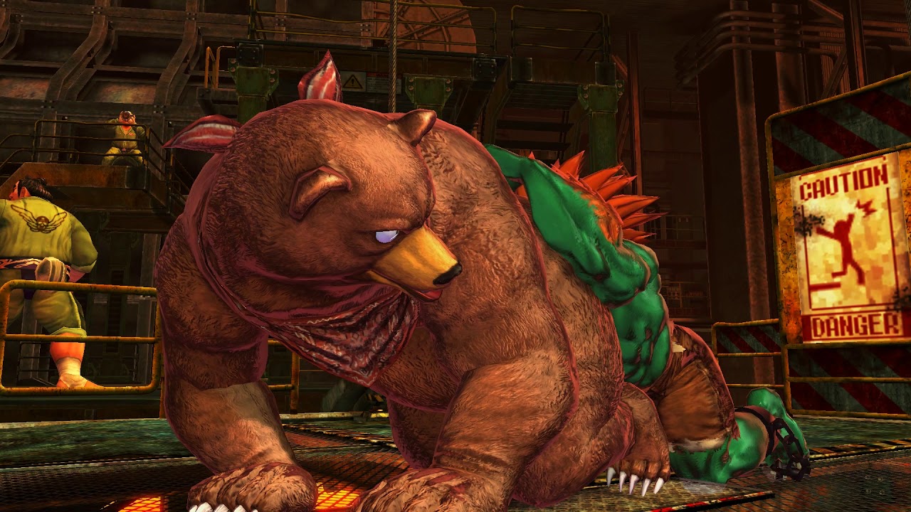 Kuma Super Art on Blanka - SFXT MaleRyona