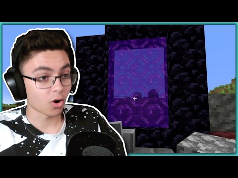 Going into the Nether without a lighter? 🔥 | Minecraft Bancraft #4