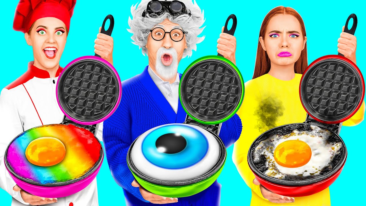 Sfida Di Cucina — Io vs Nonno | Gustoso Cucina Hack RaPaPa Best