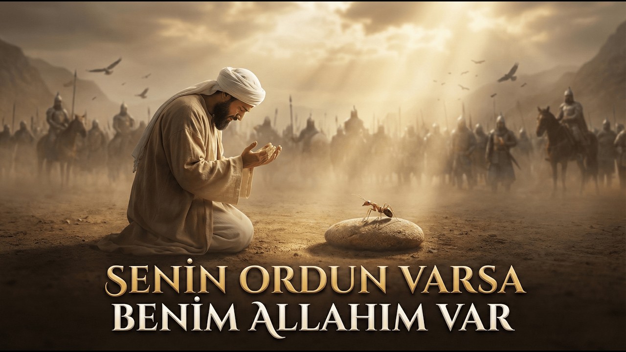 Hz.Süleyman ve Karınca Senin Ordun Varsa Benim Allahım Var