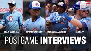 Cubs Postgame Interviews: Craig Counsell, Edward Cabrera, Moisés Ballesteros, and Ian Happ