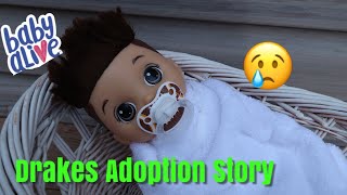 Baby Alive Adoption Story when Drake was Adopted