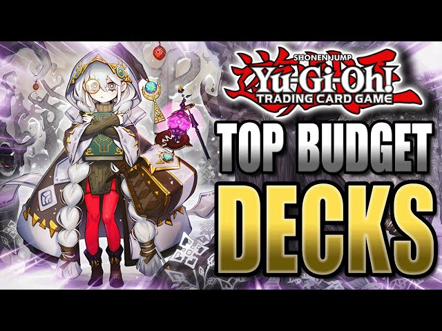 Yugioh Top 5 Budget Decks After the 2025 Megatins! - YouTube