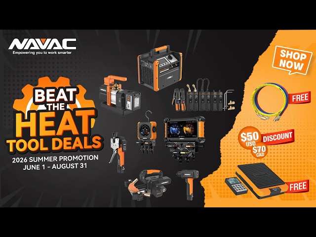Beat The Heat With NAVAC | Summer Promotion 6/1 - 8/31