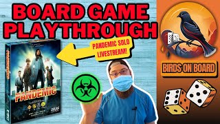 Pandemic Solo Playthrough - Introductory Game