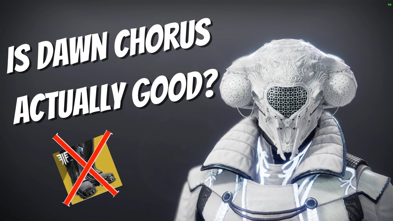 Dawn Chorus is UNDERRATED - Destiny 2