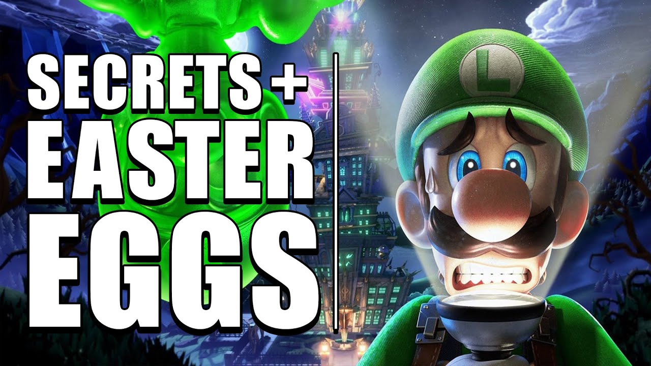 Luigis Mansion 3 Easter Eggs and Secrets YouTube
