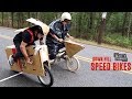 CARDBOARD BIKE DOWNHILL RACE!