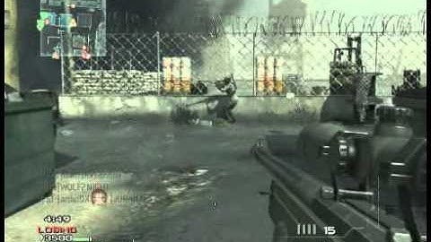 PaulStep - MW3 Game Clip - QuickScope Practice