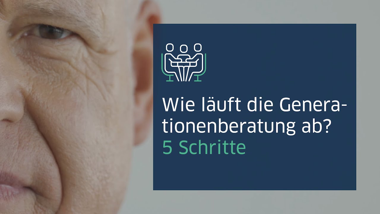 5 Schritte: Wie läuft die Generationenberatung ab?