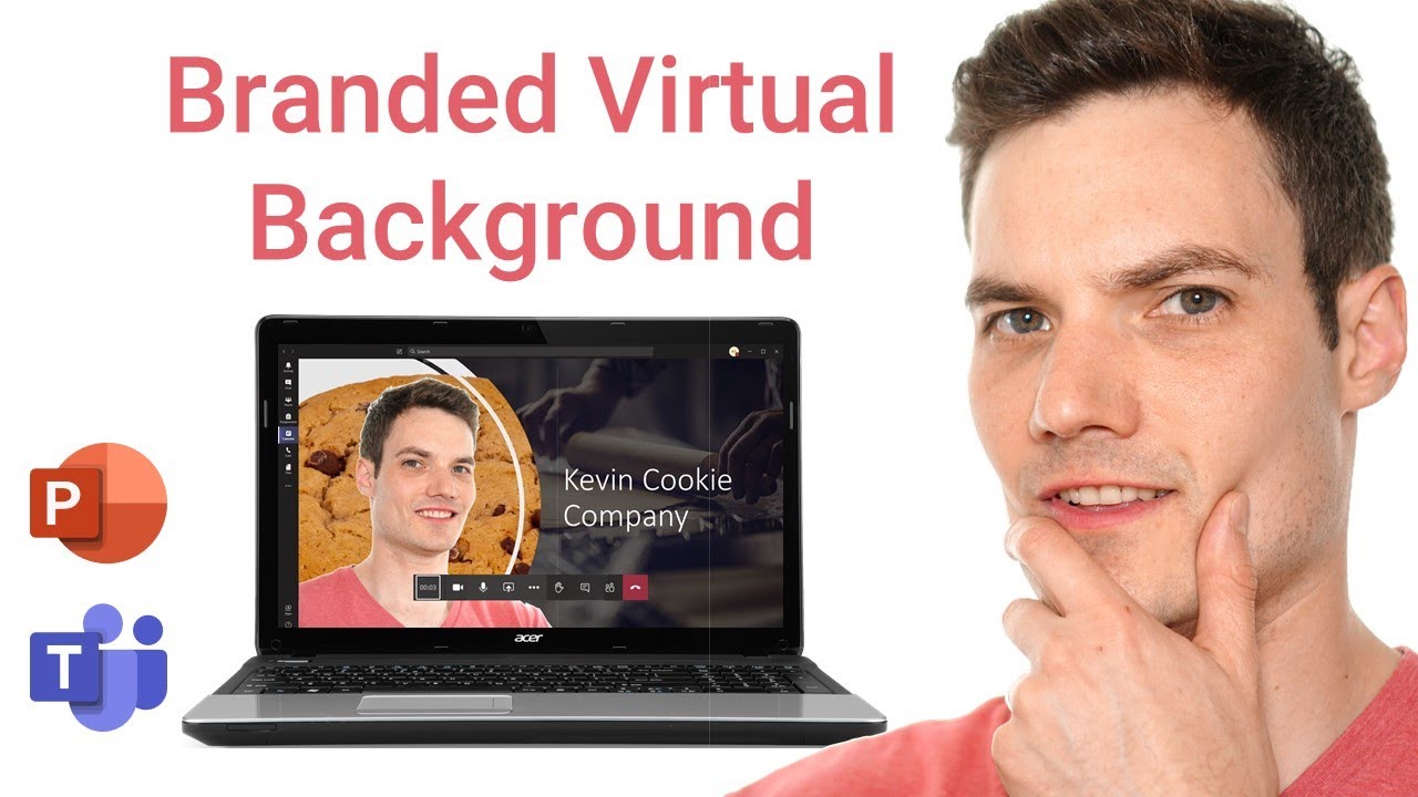 How to make branded virtual background for Microsoft Teams using ...