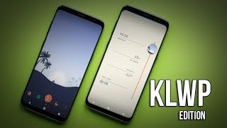 Best Home screen Setups 2017-#12  KLWP Edition