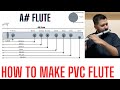 How to make PVC pipe flute at home | A sharp flute measurement | Yogeshwar Flute