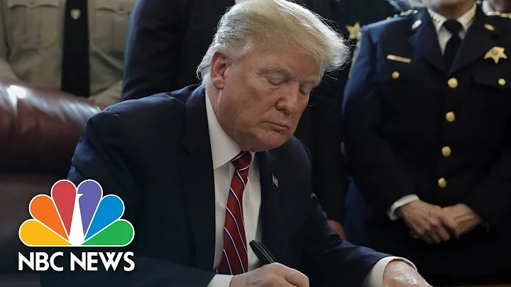 Watch live: Trump Signs Executive Order Protecting Free Speech On College Campuses | NBC News