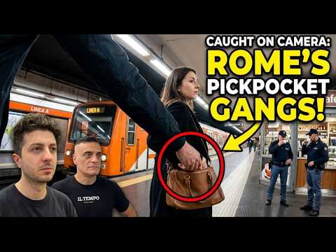 How To Spot Pickpockets in Metro in ROME