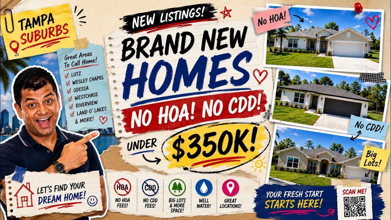 NO HOA. NO CDD. Under $350K. See What You Can Buy!