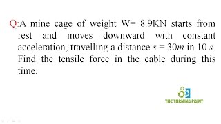 Dynamics Problem 21
