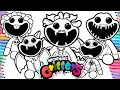 Nightmare Critters Coloring Pages NEW / Poppy Playtime Chapter 4 / NCS Music