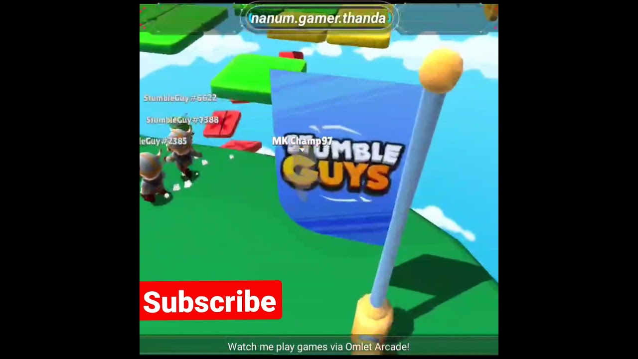 Noob Gameplay from Stumble Guys Gaming | Best Online Multiplayer Game | Nanum Gamer Thanda