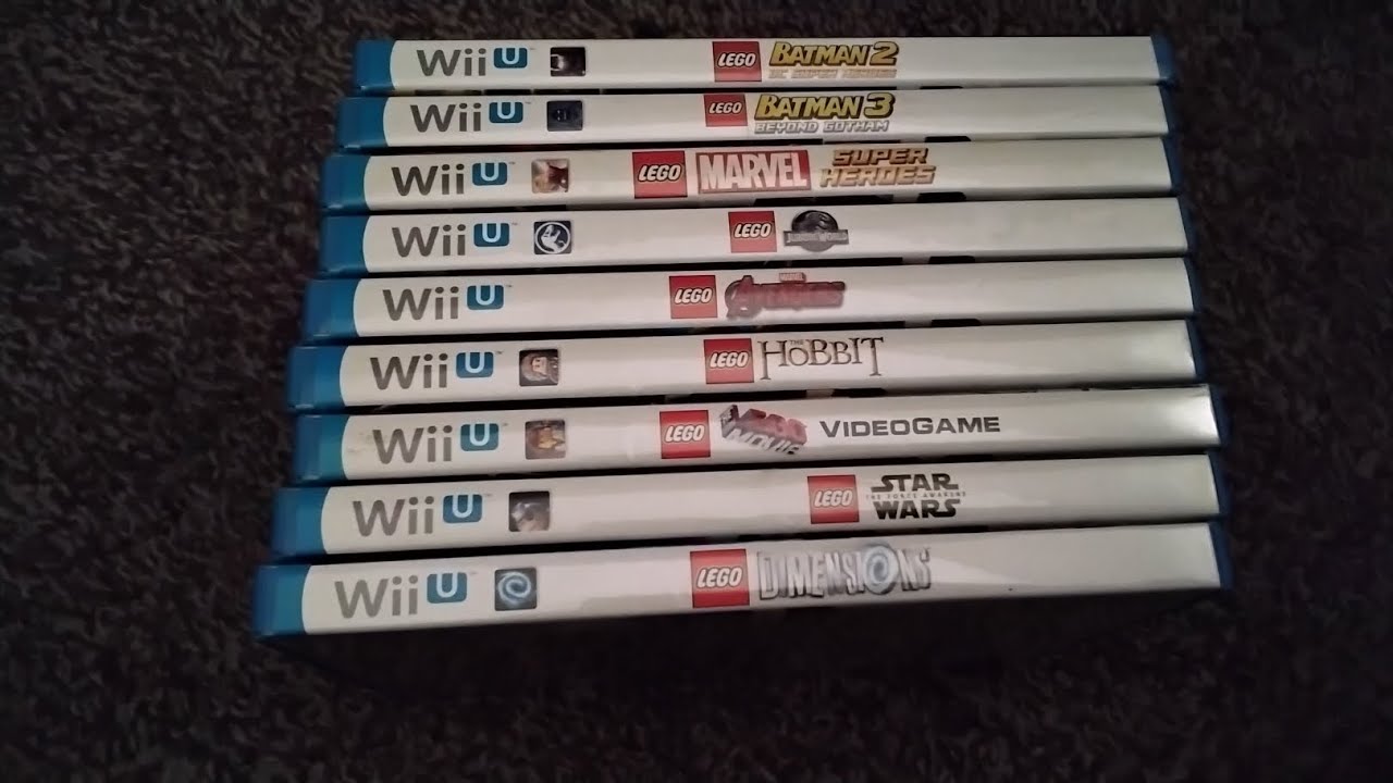 Lego Video Games (Wii U) Collection YouTube