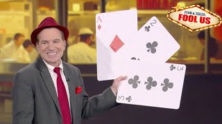 Penn & Teller Fooled By 3 Card Scam? - Joe Monti - Penn & Teller: Fool Us