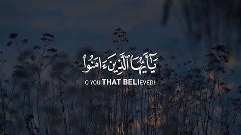 ان الله وملائكته يصلون على النبي | اجمل حالات واتس قران ❤️القارئ عمر عبدالله