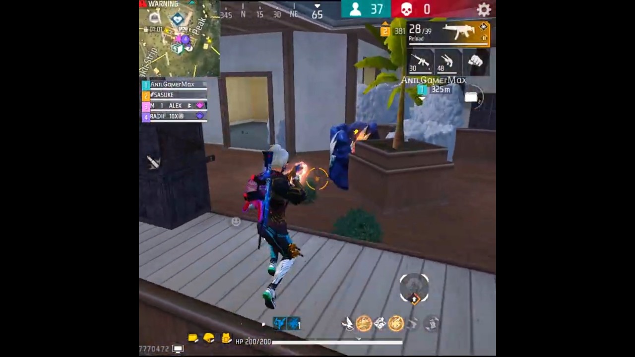 Zeroxff and hacker vs Holaa  🗿#shortsfeed #tondegamer #nstwinsff