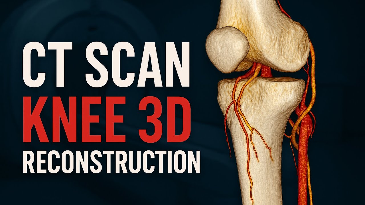 How did you make This CT Scan 3D Reconstruction of the Knee Joint | Use ...