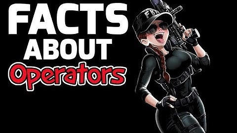 Rainbow six siege operators - in a nutshell