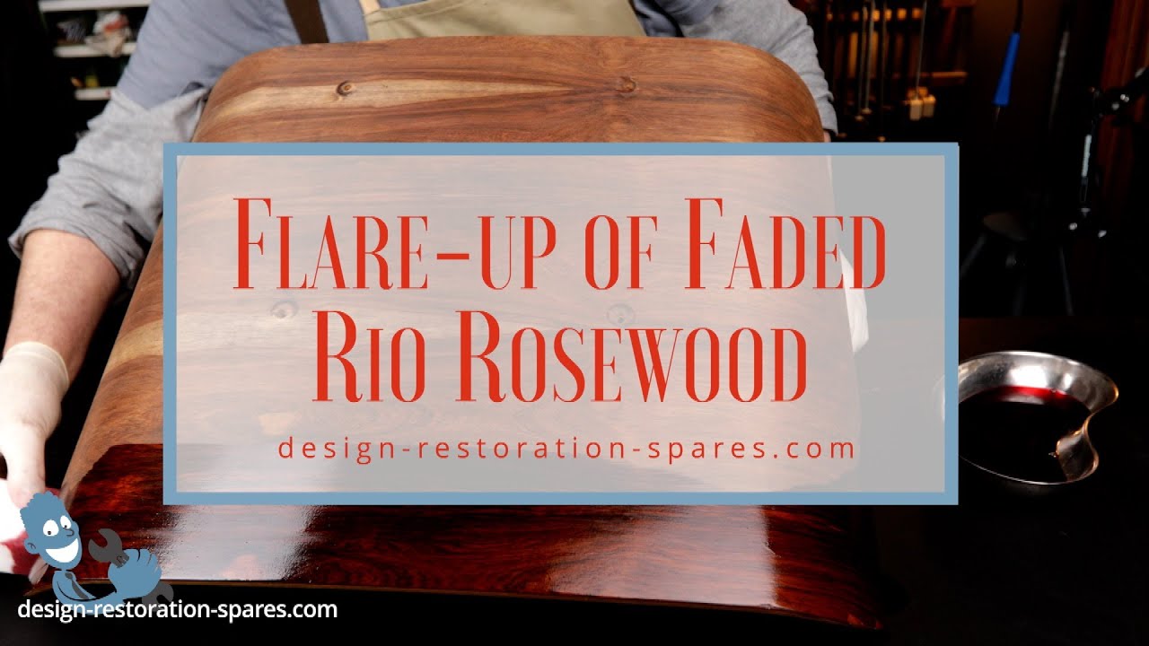Flare up of faded Rio Rosewood