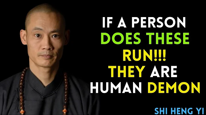 5 Signs You're Dealing With a Human Demon (RUN!!!) | Shi heng yi