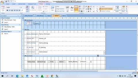 TUTORIAL MEMBUAT DATABASE (MS. ACCES) DAN CARA MENGHUBUNGKANNYA KE MS. VISUAL BASIC 6.0