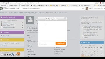 Uso de la mensajería interna de Moodle 3.0