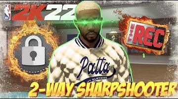 2Way-Sharpshooter Is A GOD!!//I SHUT THE GYM DOWN!!! - 2K22 REC Gameplay!