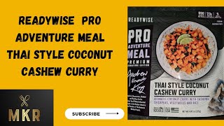 Readywise Pro Adventure Meal Thai Style Coconut Cashew Curry
