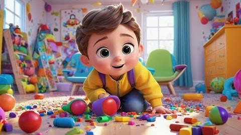 Let’s Clean Up the Mess Together | Tidy Up Song for Kids | Fun Cleaning Rhyme for Toddlers