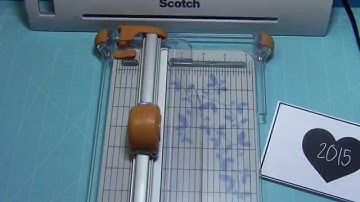 Add Foil to Papercrafting Projects with a Laminator Tutorial Time #1