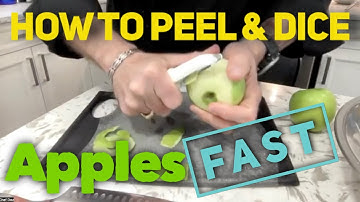 Master Lightning-Fast Apple Peeling & Dicing