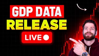 🔴WATCH LIVE: GDP DATA & JOBLESS CLAIMS UNEMPLOYMENT 8:30AM! LIVE TRADING