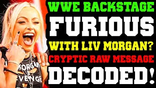 WWE News! Backstage HEAT On Liv Morgan? WWE Scrambles For Contract Renewal! WWE RAW Cryptic Message!