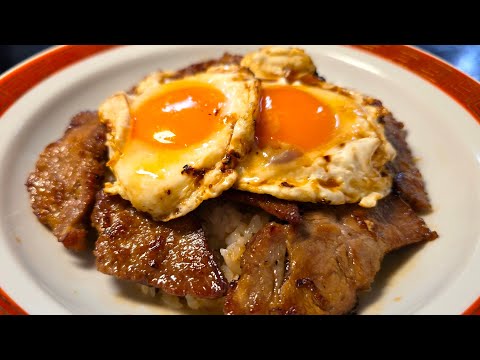 「こういう飯が一番うめえ。やけくそエッグ丼」のサムネイル
