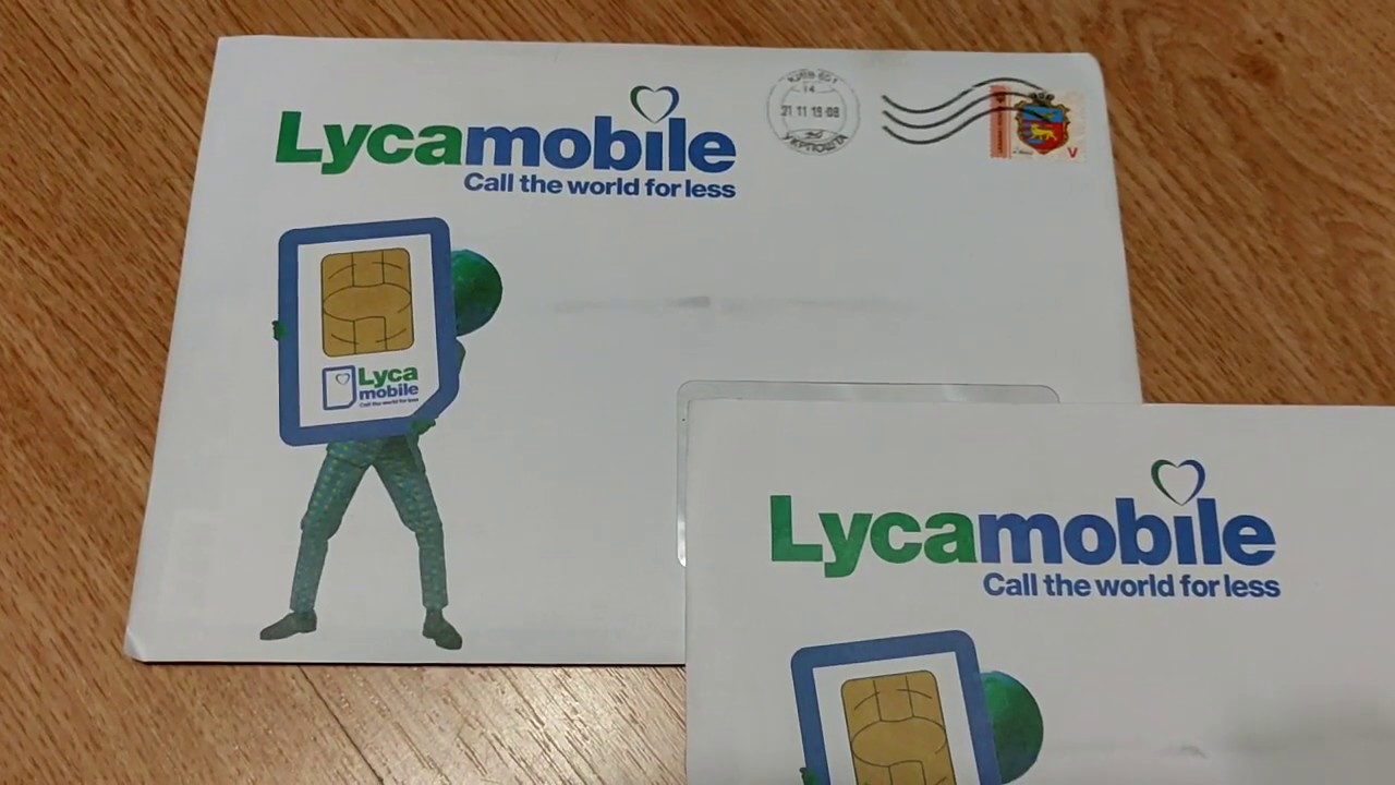 LycaMobile распаковка посылки + приятный сюрприз YouTube