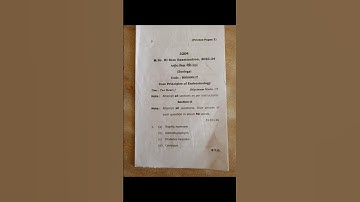 M.sc 3rd semester Rmlau university Ayodhya , ZOOLOGY (first paper) #pyqs  #msczoologynotes