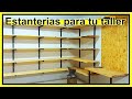 Estantería de madera y hierro flotante para tu taller [Mejor Idea D.I.Y.]