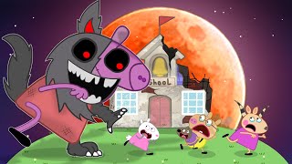 Peppa Pig turns into a giant werewolf on another planet | Peppa Pig Sad Story - Funny Animation #3